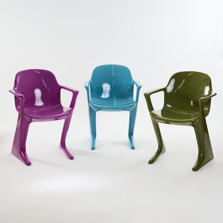 Bild 5 zu Objekt, Ten chairs 'z.stuhl', c. 1968, Ernst Moeckl, Pestel, Chemnitz, 173B 577