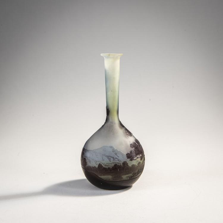 Bild 1 zu Objekt, Kleine Soliflor 'Paysage alpin', 1908-20, Gall&eacute;, Nancy, 174A 134