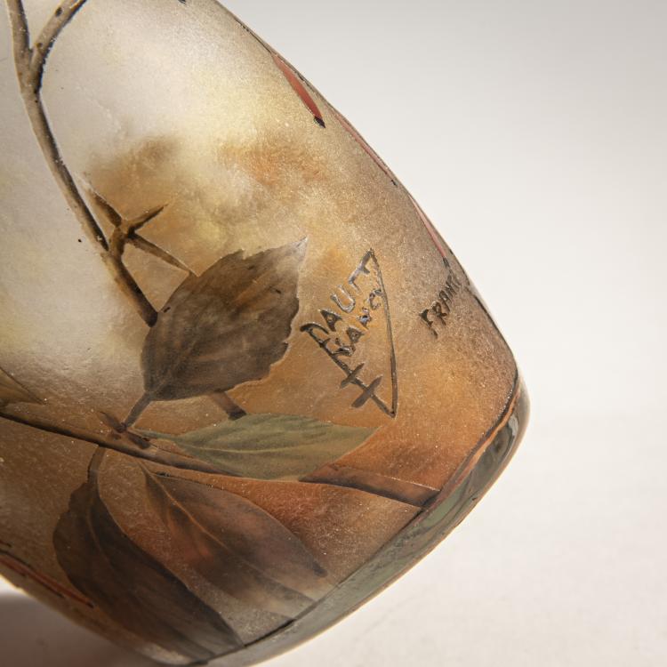 Bild 2 zu Objekt, Vase 'Epine Vinette', um 1910, Daum Fr&egrave;res, Nancy, 174A 91