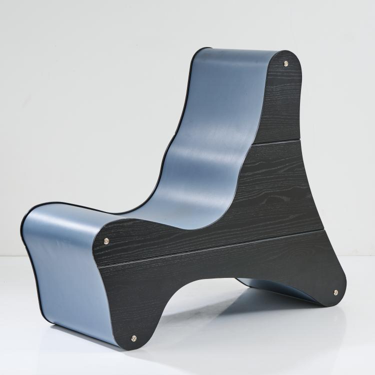 Hauptbild zu Objekt, 'Correalist Instrument' seating object, 1942, Friedrich Kiesler, Wittmann M&ouml;belwerkst&auml;tte, Etsdorf, 174B 577