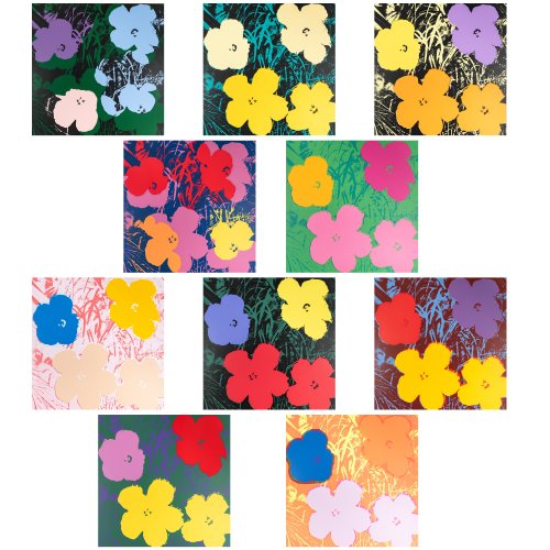 Portfolio 'Flowers', 1970 (printed later)