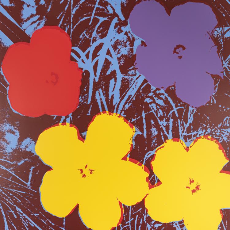 Bild 1 zu Objekt, Portfolio 'Flowers', 1970 (printed later), Andy Warhol (after), Sunday B. Morning, 173D 901