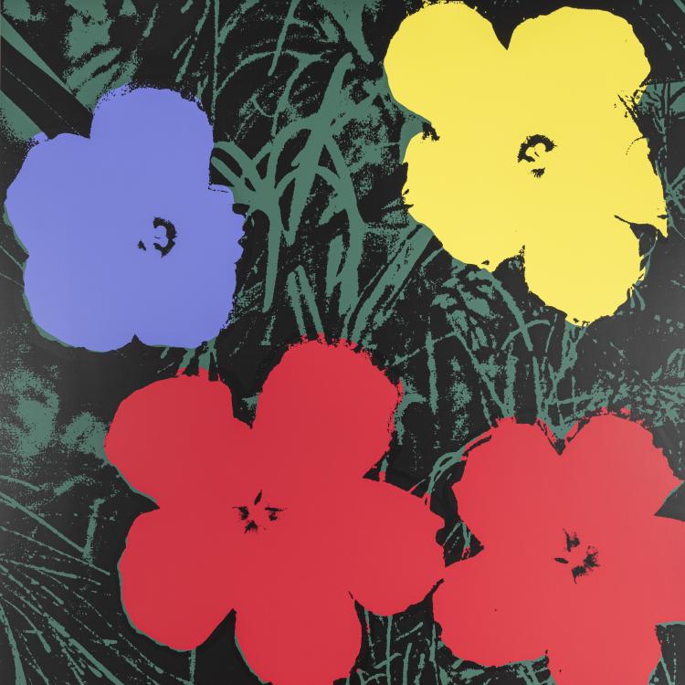 Bild 3 zu Objekt, Portfolio 'Flowers', 1970 (printed later), Andy Warhol (after), Sunday B. Morning, 173D 901