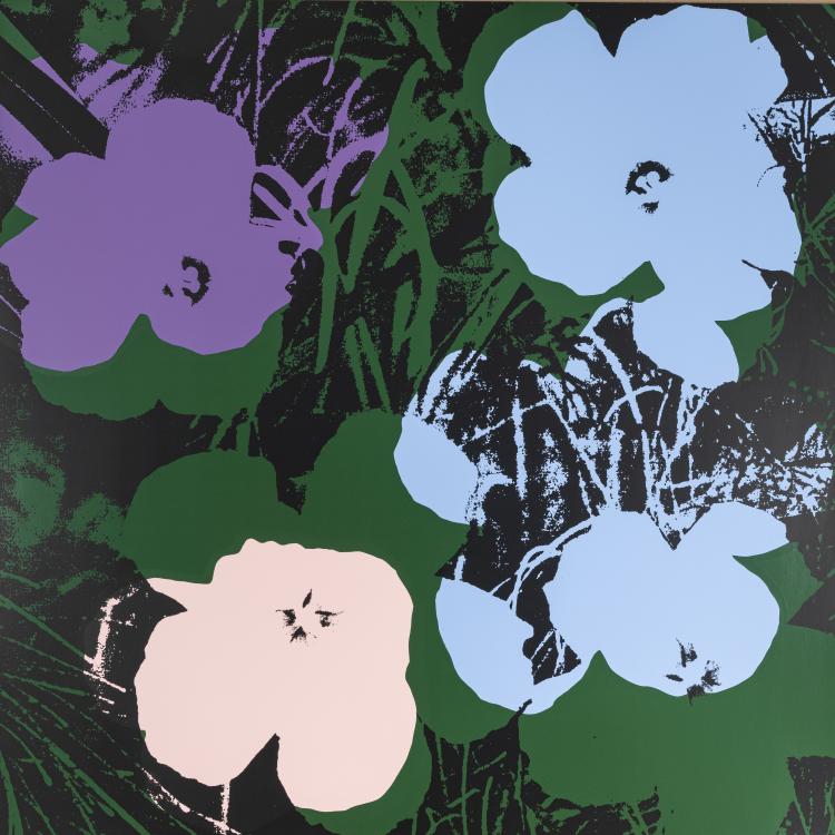 Bild 4 zu Objekt, Portfolio 'Flowers', 1970 (printed later), Andy Warhol (after), Sunday B. Morning, 173D 901
