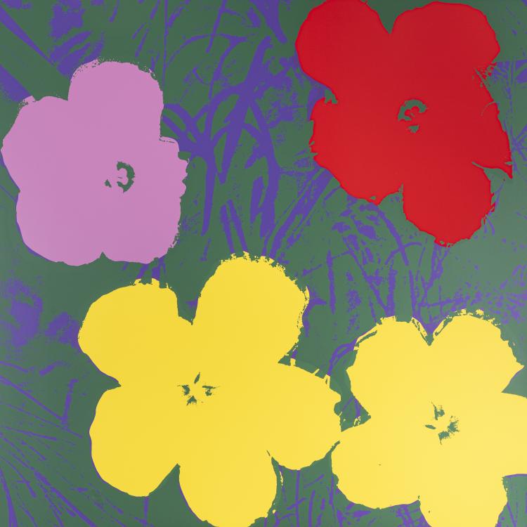 Bild 6 zu Objekt, Portfolio 'Flowers', 1970 (printed later), Andy Warhol (after), Sunday B. Morning, 173D 901