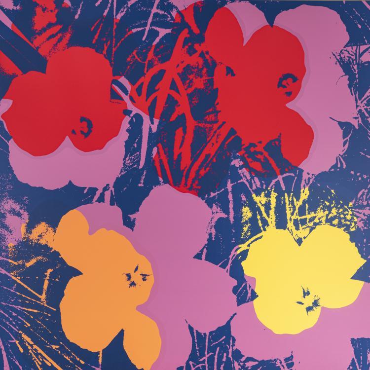 Bild 7 zu Objekt, Portfolio 'Flowers', 1970 (printed later), Andy Warhol (after), Sunday B. Morning, 173D 901