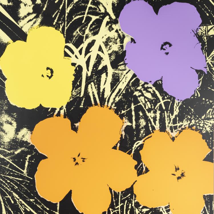 Bild 8 zu Objekt, Portfolio 'Flowers', 1970 (printed later), Andy Warhol (after), Sunday B. Morning, 173D 901