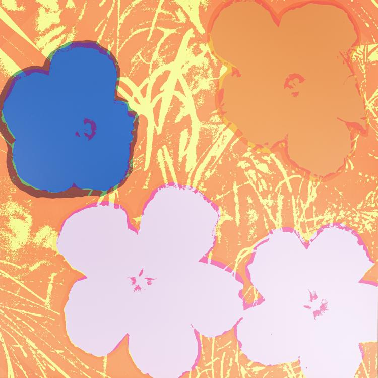 Bild 11 zu Objekt, Portfolio 'Flowers', 1970 (printed later), Andy Warhol (after), Sunday B. Morning, 173D 901