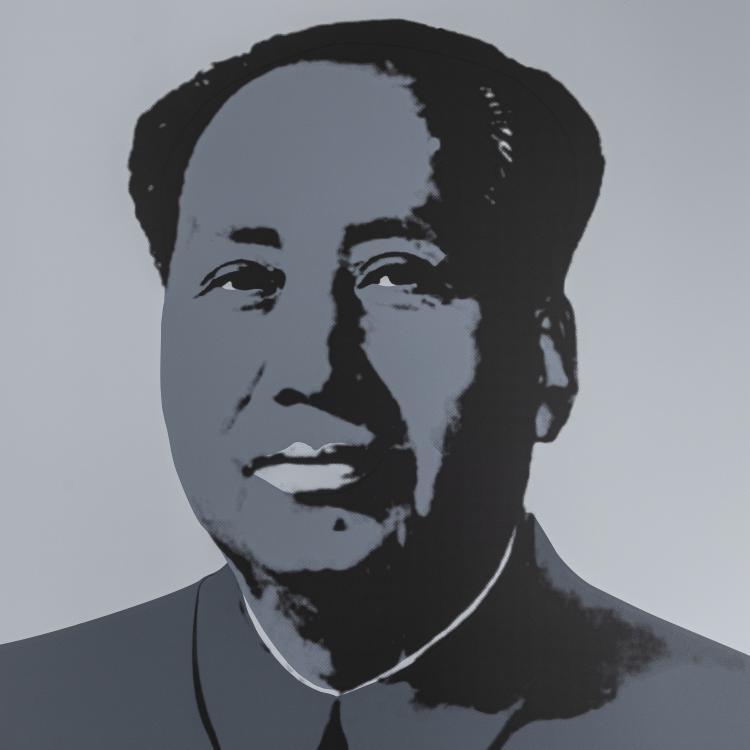 Bild 10 zu Objekt, Portfolio 'Mao', 1972 (Druck sp&auml;ter), Andy Warhol (nach), Sunday B. Morning, 173D 902