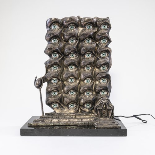 Sculpture 'The Surrealist Eyes', 1980