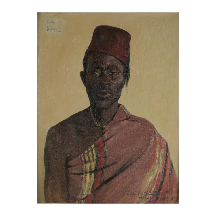 Hauptbild zu Objekt, 'Sultan Solero', 1905, Wilhelm Kuhnert, 173D 810