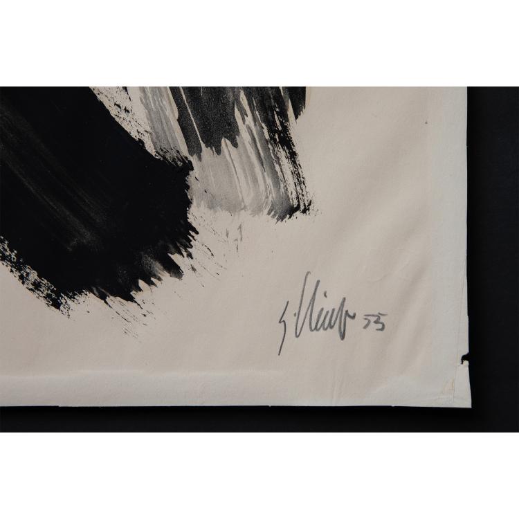 Bild 2 zu Objekt, Abstract composition, 1955, Fritz Winter, 173D 905