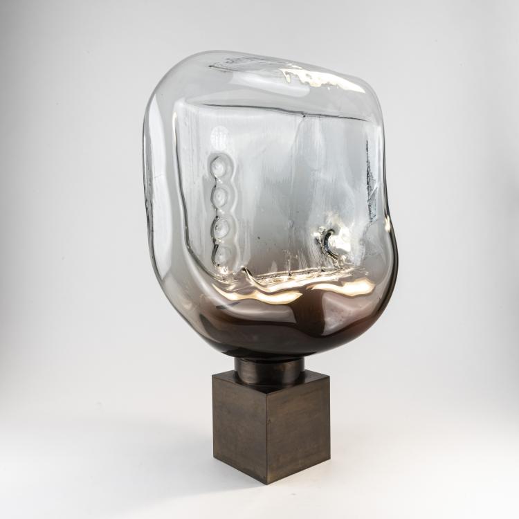 Bild 1 zu Objekt, Abstract Glass Sculpture, around 1972, Dana Vachtova, 173D 895