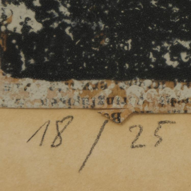 Bild 2 zu Objekt, 'Beerdigung', 1957, Horst Janssen, 173D 871