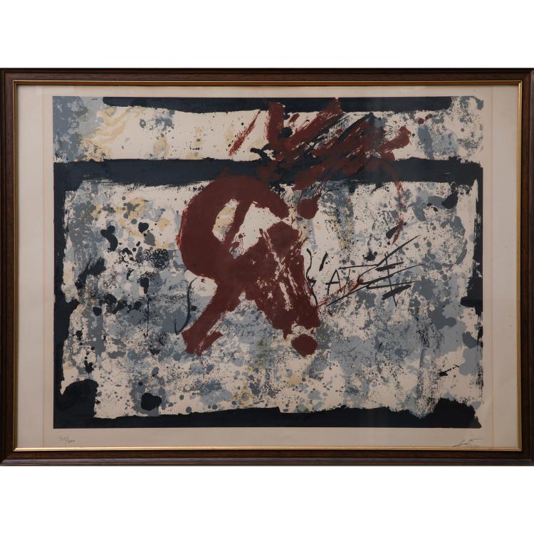 Bild 1 zu Objekt, Abstrakte Komposition, 1970, Antoni T&agrave;pies, 173D 894