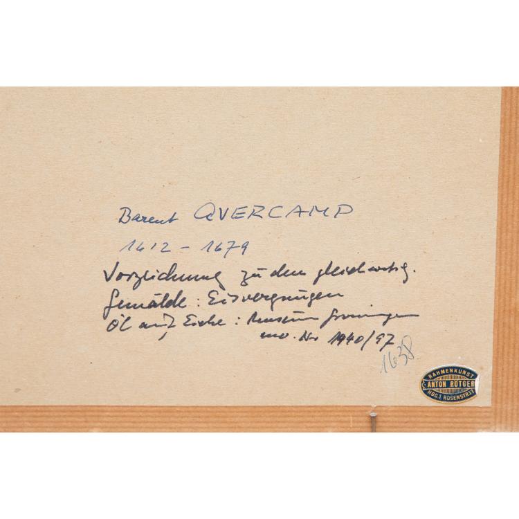 Bild 2 zu Objekt, Winter landscape with ice skaters, probably 17th century, Hendrik Avercamp (in the style of), 173D 770