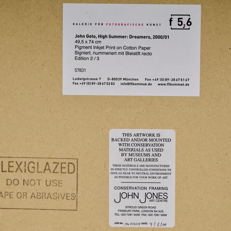 Bild 1 zu Objekt, 'High Summer: Dreamers', 2000/01, John Goto, 173D 842