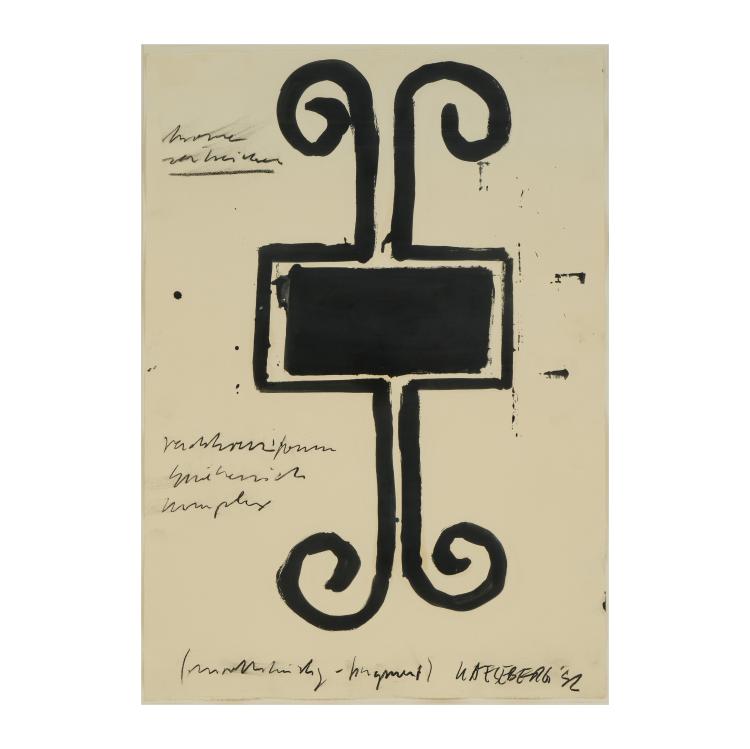 Hauptbild zu Objekt, Ohne Titel, 1992, (Thomas Fr&ouml;bel) Kaeseberg, 173D 874