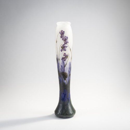 Tall vase 'Violettes', c. 1905