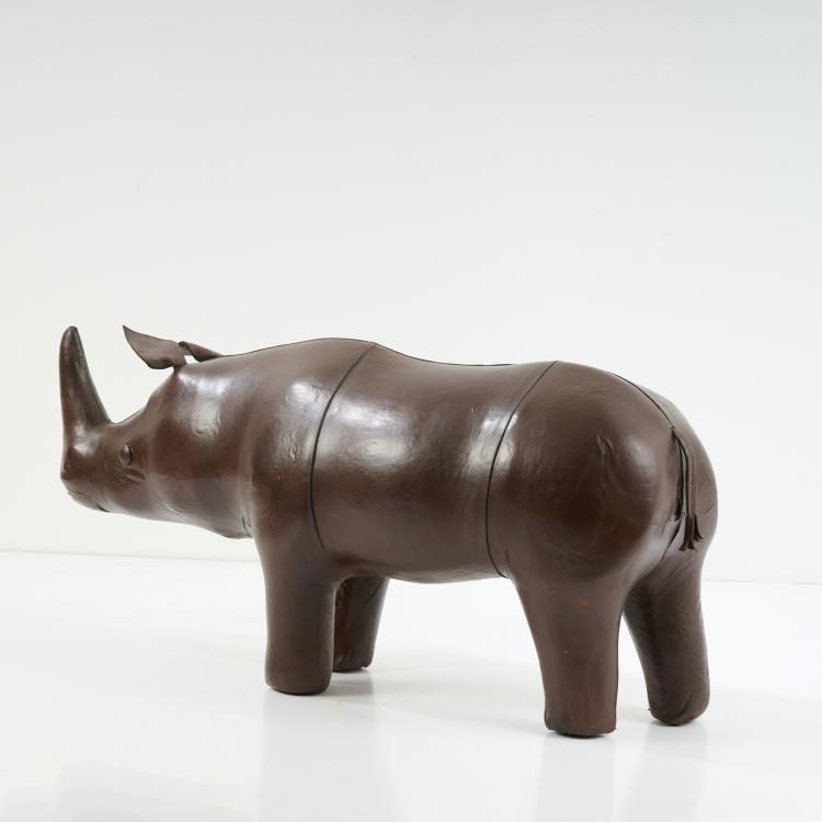 Bild 1 zu Objekt, 'Rhino' footstool, 1960/70s, Dimitri Omersa, Omersa & Co., Lincolnshire, 173B 422