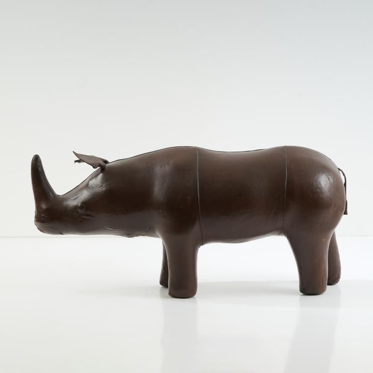 Bild 2 zu Objekt, 'Rhino' footstool, 1960/70s, Dimitri Omersa, Omersa & Co., Lincolnshire, 173B 422