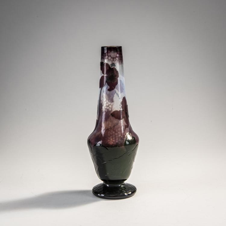 Bild 1 zu Objekt, Martel&eacute;-Vase 'Cl&eacute;matites', um 1897, Daum Fr&egrave;res, Nancy, 174A 15