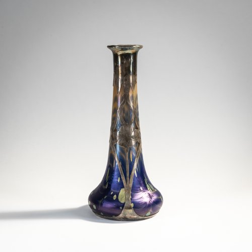 'Cytisus' vase with silver overlay, 1902