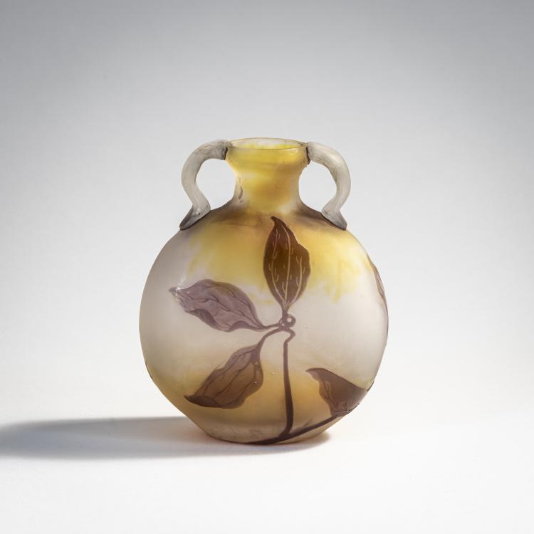 Bild 1 zu Objekt, Henkelvase 'Cl&eacute;matites', 1908-20, Gall&eacute;, Nancy, 174A 135