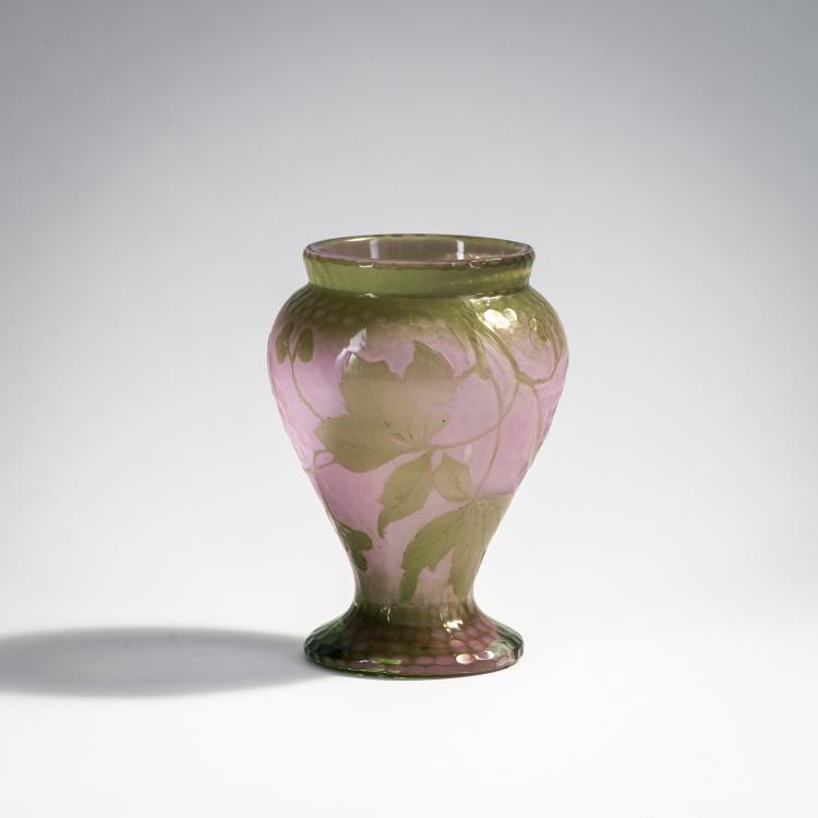 Hauptbild zu Objekt, Martel&eacute;-Vase 'Vigne vierge', um 1899, Daum Fr&egrave;res, Nancy, 174A 19