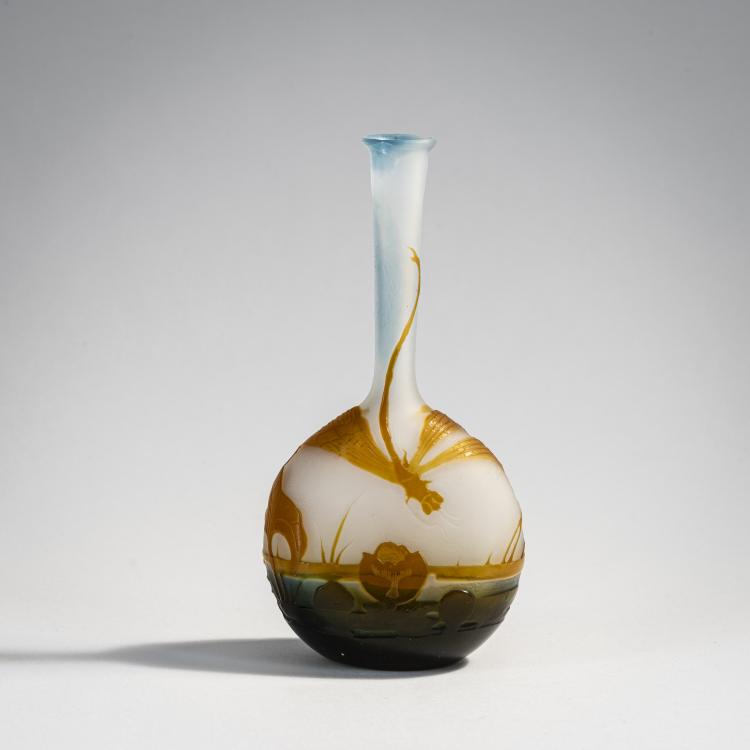 Hauptbild zu Objekt, Soliflor 'N&eacute;nuphars et libellule', 1905-08, Gall&eacute;, Nancy, 174A 127