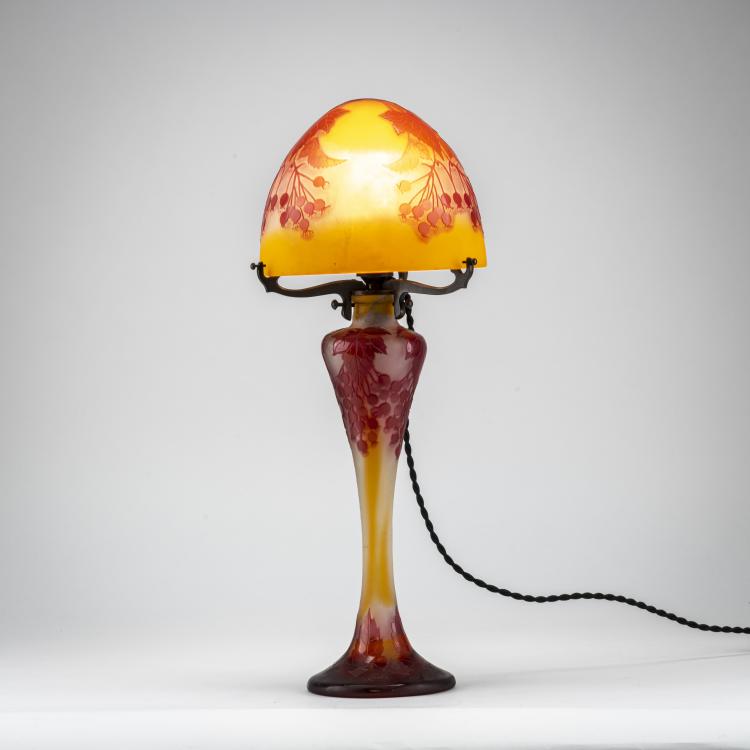 Bild 1 zu Objekt, Tischleuchte 'Eglantines', 1908-36, Gall&eacute;, Nancy, 174A 128