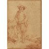 Standing man with hat, 16th century