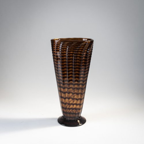 Vase 'Zebrato', um 1936