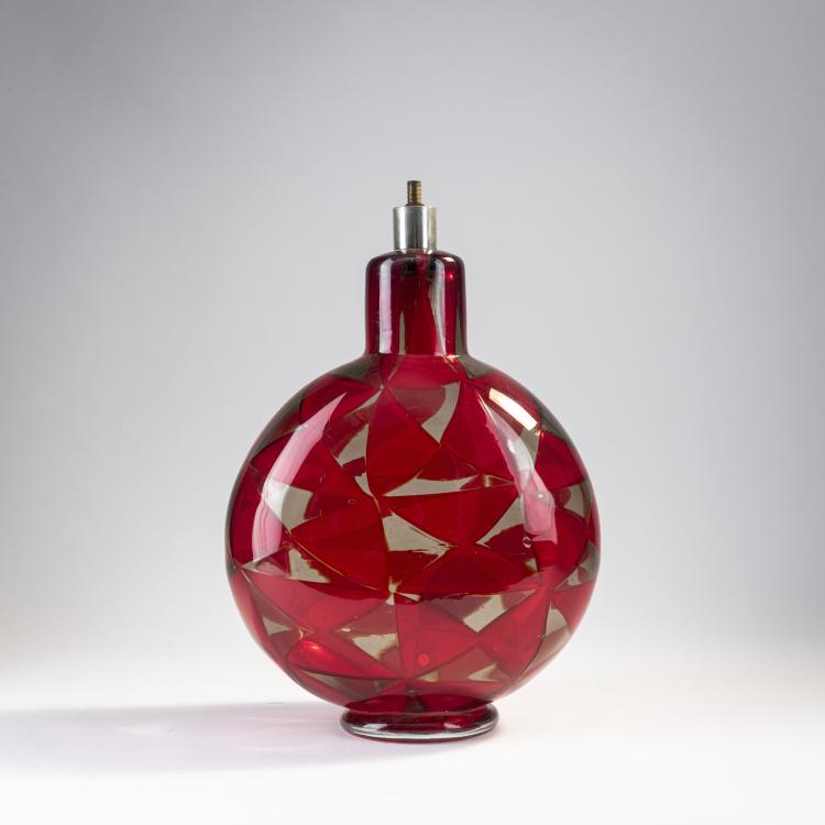 Hauptbild zu Objekt, Lampenfu&szlig; 'Intarsio', 1961-63, Ercole Barovier, Barovier & Toso, Murano, 173C 678