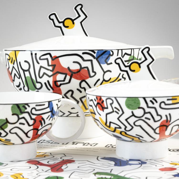 Bild 1 zu Objekt, Teeservice 'Spirit of Art', 1991, Keith Haring (nach), Villeroy & Boch, 173D 866