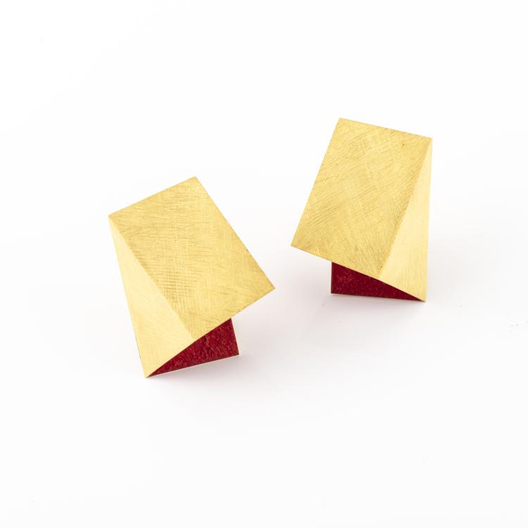 Bild 1 zu Objekt, Pair of stud earrings, 2014, Giampaolo Babetto, 174C 915