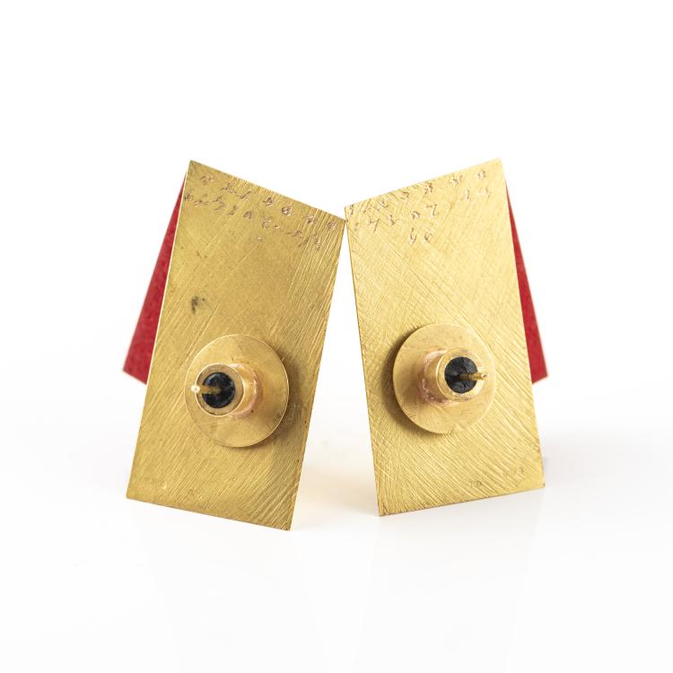 Bild 2 zu Objekt, Pair of stud earrings, 2014, Giampaolo Babetto, 174C 915