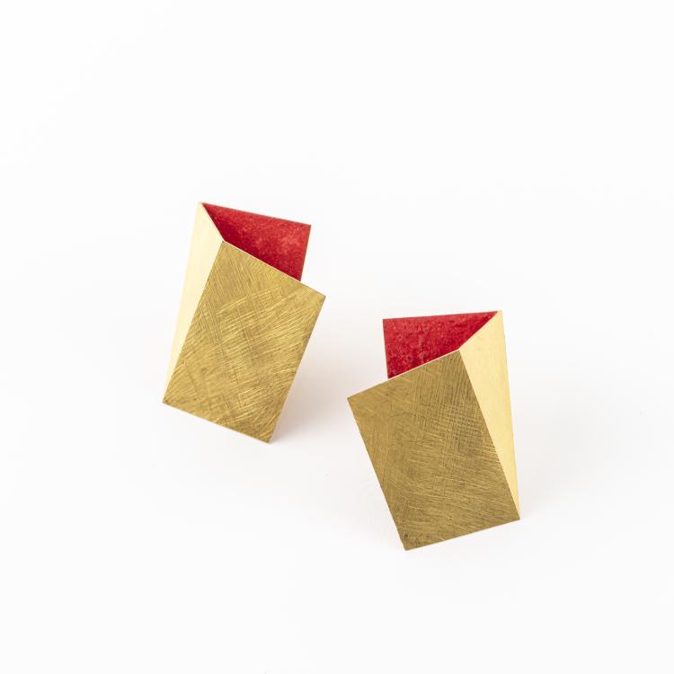 Bild 3 zu Objekt, Pair of stud earrings, 2014, Giampaolo Babetto, 174C 915