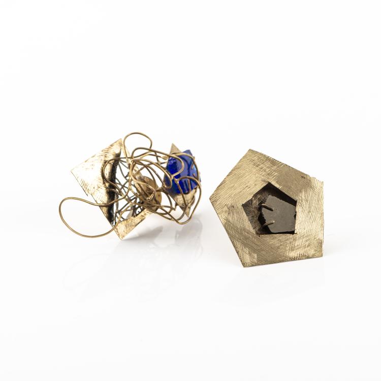 Hauptbild zu Objekt, Pair of earrings, 2010, Giampaolo Babetto, 174C 913