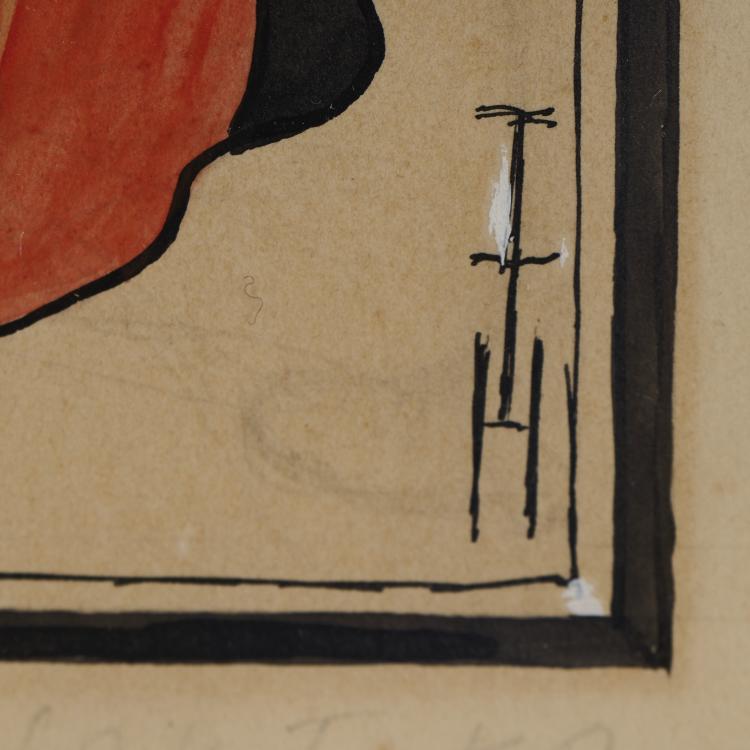 Bild 2 zu Objekt, 'Triumph der Zentralisation', around 1927, Thomas Theodor Heine, 173D 807