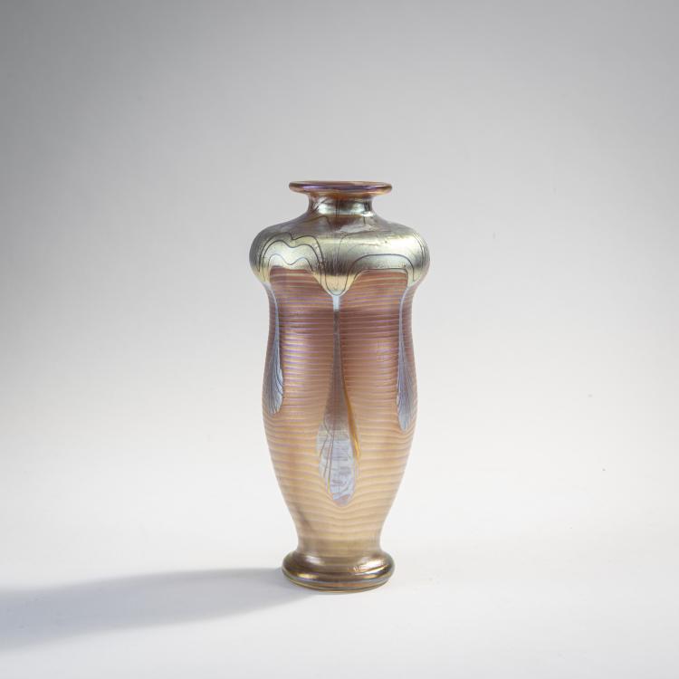 Hauptbild zu Objekt, Gro&szlig;e 'Ph&auml;nomen'-Vase, 1901-03, L&ouml;tz Wwe., Klosterm&uuml;hle, 174A 210