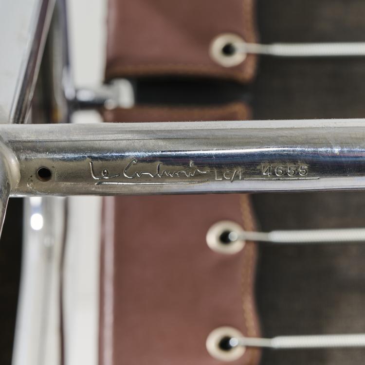 Bild 1 zu Objekt, Zwei Armlehnsessel 'LC 1', 1928, Pierre Jeanneret,Charlotte Perriand,Le Corbusier Charles-&Eacute;douard Jeanneret-Gris, Cassina, Mailand / Milan, 174B 551