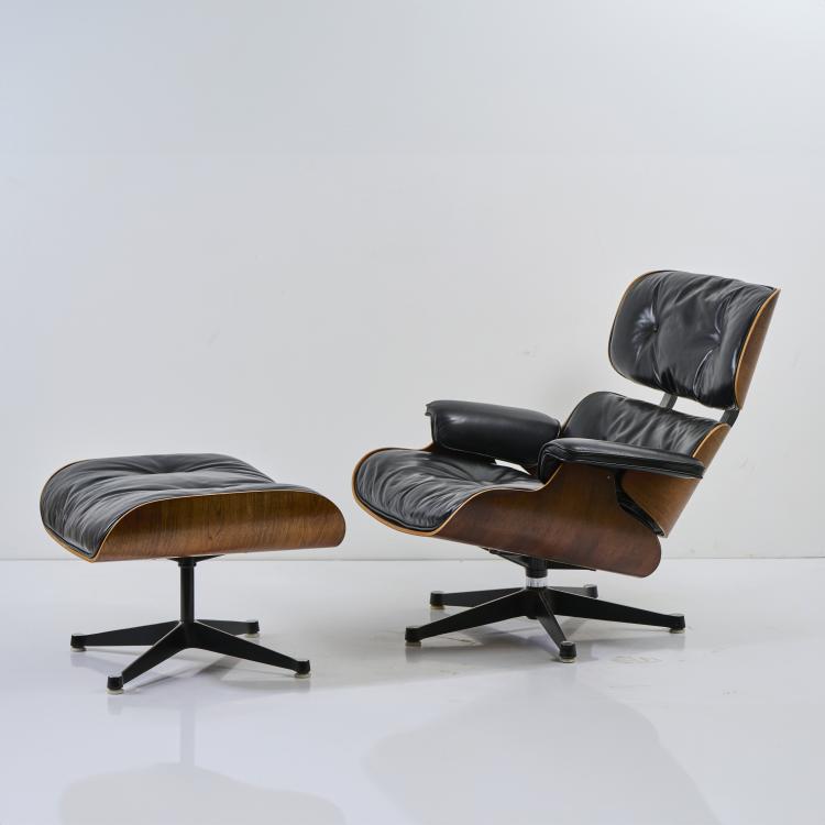 Bild 3 zu Objekt, Lounge chair '670' mit Ottoman '671', 1956, Charles Eames,Ray Eames, Vitra, Birsfelden, 174B 619