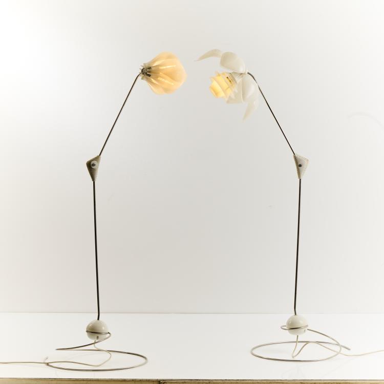 Bild 3 zu Objekt, Two floor lamps 'Symanka - Sy 1', 1959, G&uuml;nter Ssymmank, Integra, Berlin, 174B 639