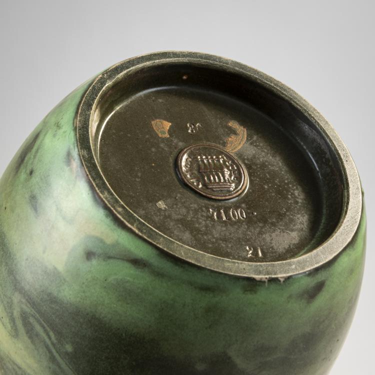 Bild 3 zu Objekt, Henkelvase, um 1900, Vilmos Zsolnay, Zsolnay, Vilmos, P&eacute;cs, 174A 399