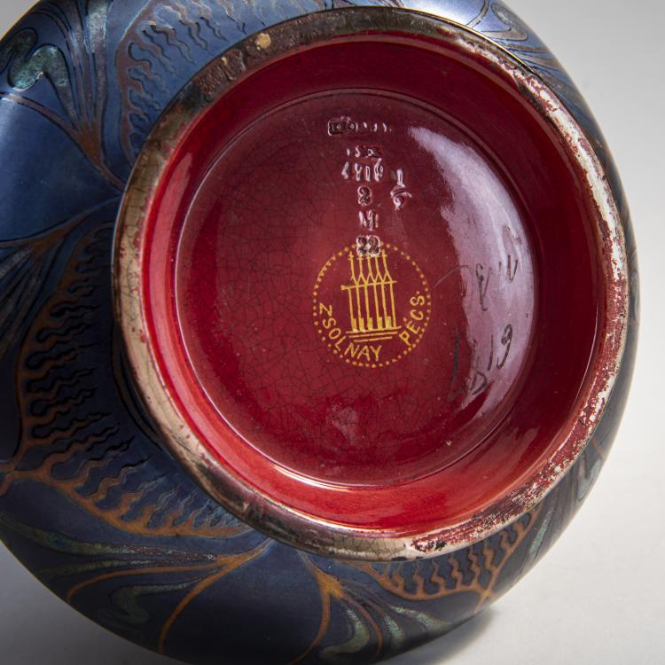 Bild 2 zu Objekt, Vase, 1898-1900, Vilmos Zsolnay, Zsolnay, Vilmos, P&eacute;cs, 174A 400