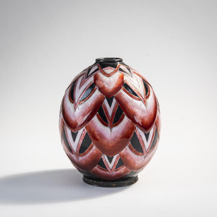 Hauptbild zu Objekt, Vase, pre-1956, Camille Faur&eacute;, Faur&eacute;, Camille, Limoges, 174A 322