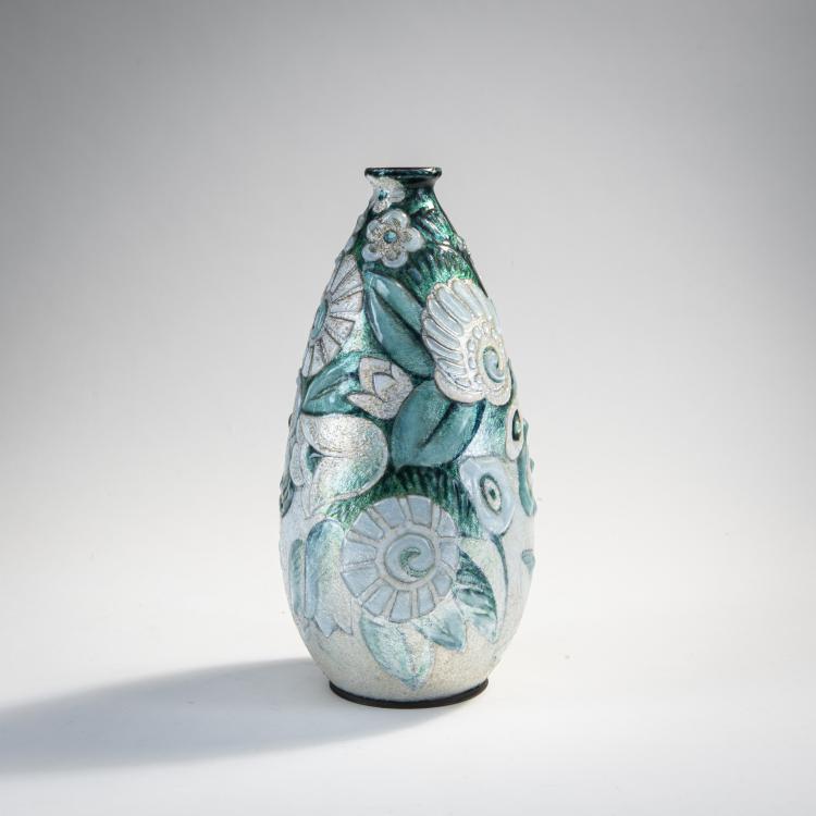 Hauptbild zu Objekt, Vase, pre-1956, Camille Faur&eacute;, Faur&eacute;, Camille, Limoges, 174A 323