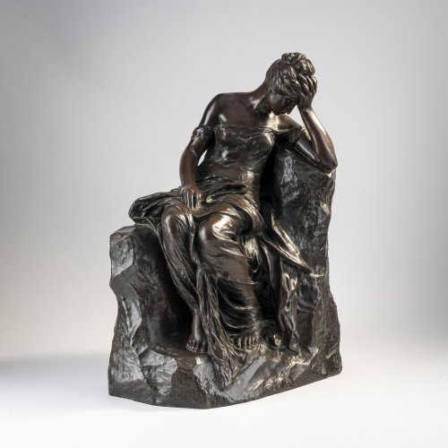 Bronzefigur 'La Pensée', um 1897