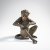 Bronzefigur 'Affe', um 1900